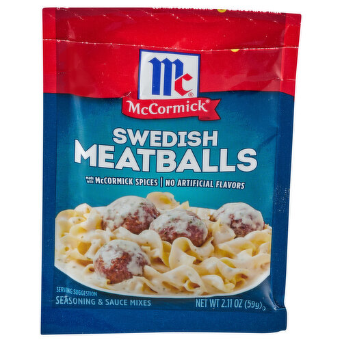 McCormick Swedish Meatballs Seasoning & Sauce Mixes