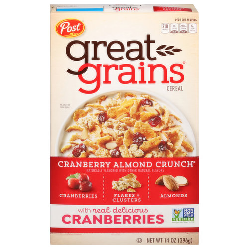 Great Grains Cereal, Cranberry Almond Crunch