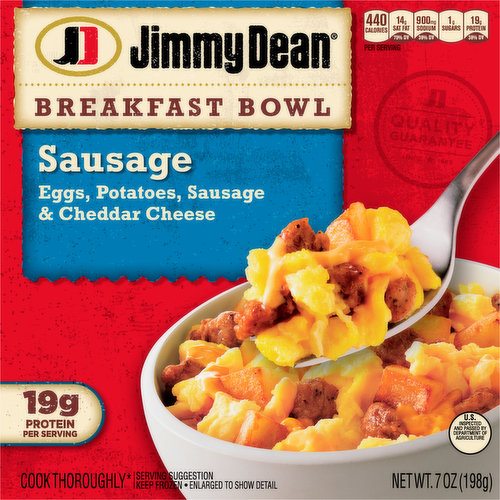 Jimmy Dean Breakfast Bowl, Sausage