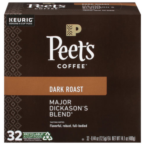 Peet's coffee shop keurig cups