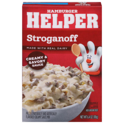Hamburger Helper Pasta & Sauce Mix, Stroganoff