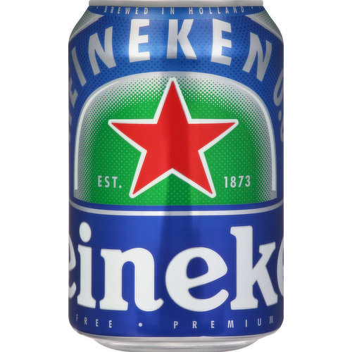 Heineken Beer, Alcohol Free, 6 Pack