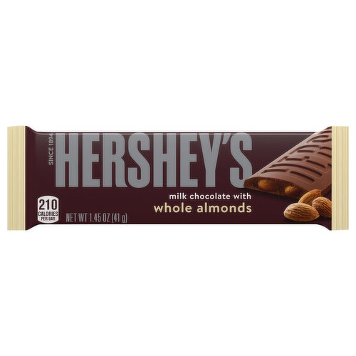 Hershey's Milk Chocolate, with Almonds