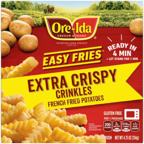 Ore-Ida Extra Crispy Crinkles French Fried Potatoes