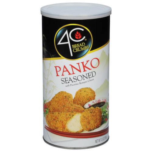 4C Bread Crumbs, Seasoned, Panko