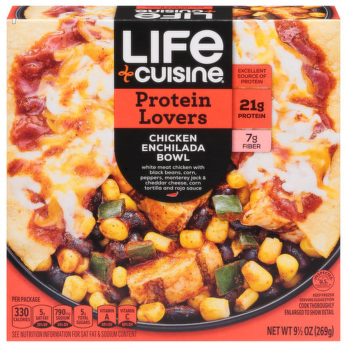 Life Cuisine Chicken Enchilada Bowl
