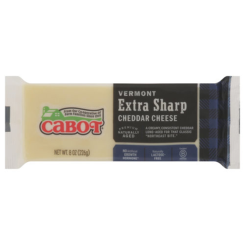 Cabot Cheese, Vermont, Extra Sharp Cheddar