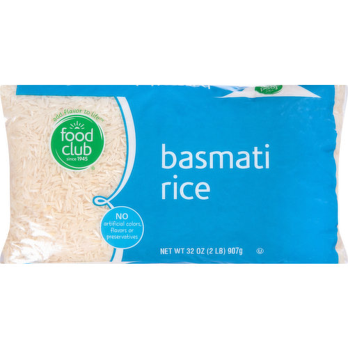 Food Club Rice, Basmati