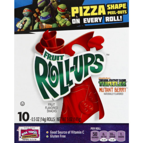 Fruit Roll Ups Gluten Free Variety Pack Fruit Flavored Snacks, 1