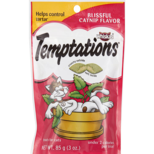 Temptations Treats for Cats, Blissful Catnip Flavor