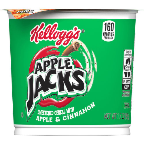 Apple Jacks Cereal, Apple & Cinnamon