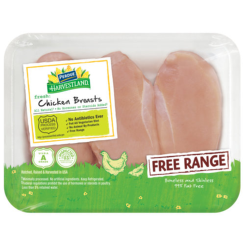 HARVESTLAND Free Range Boneless Skinless Chicken Breast
