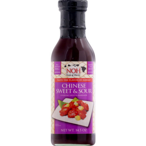 NOH Cooking Sauce & Marinade, Chinese Sweet & Sour