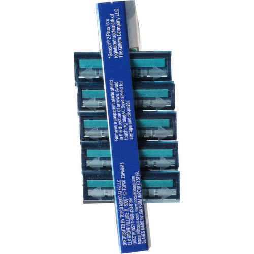 TopCare Razors, Disposable, Twin Blade Plus