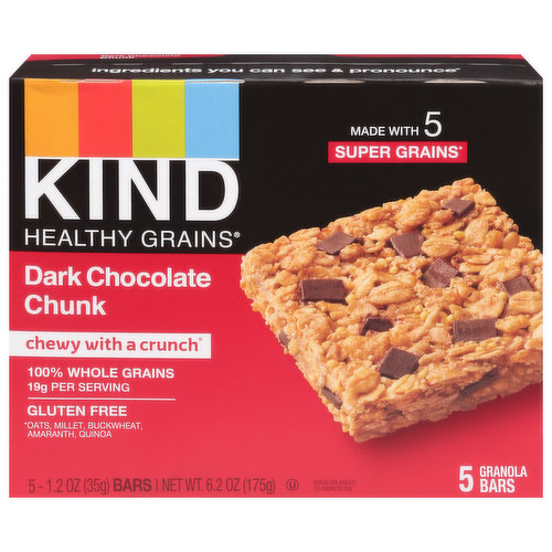 Kind Granola Bars, Dark Chocolate Chunk