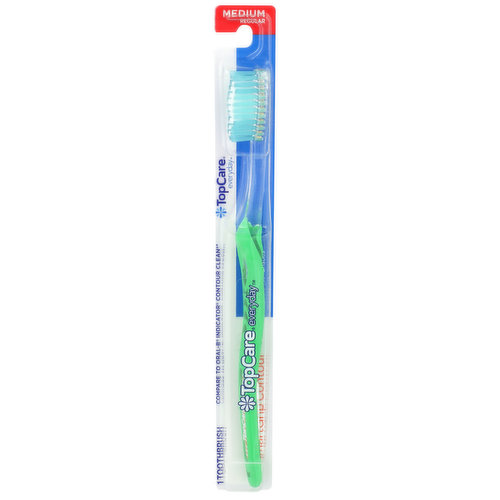 TopCare Smartgrip Contour, Medium Regular Toothbrush