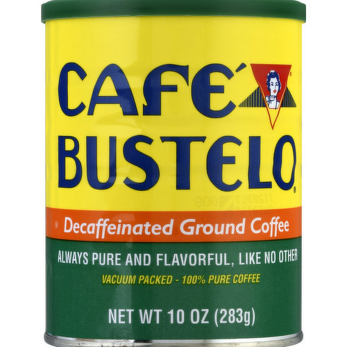 Cafe Bustelo Coffee, Ground, Decaffeinated