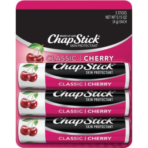 ChapStick Classic Cherry Lip Balm Tube