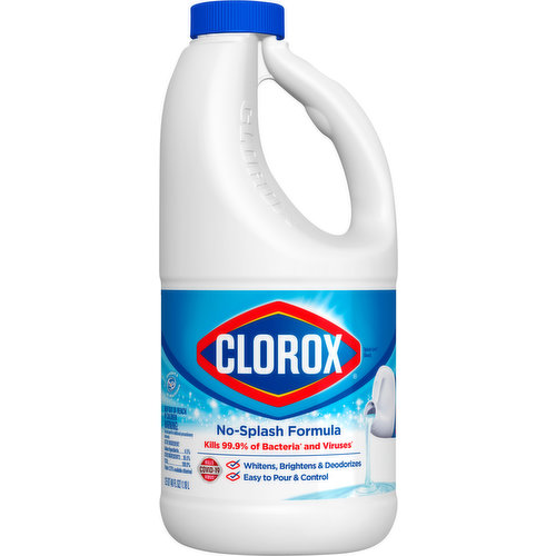 Clorox Bleach, No-Splash Formula
