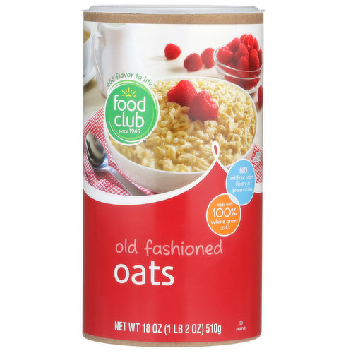 Food Club Old Fashioned Oats