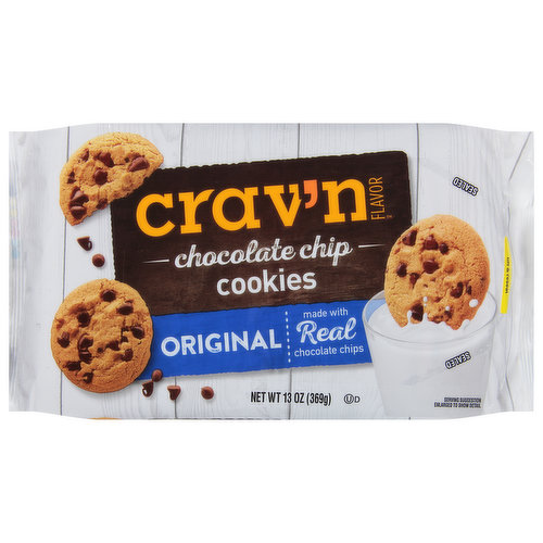 Crav'n Flavor Cookies, Chocolate Chip