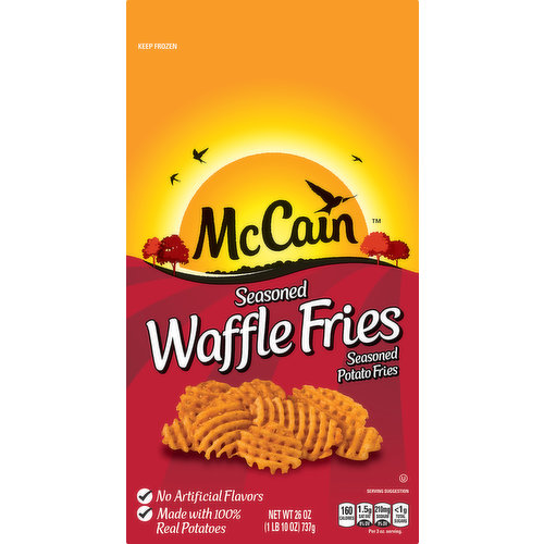 McCain Waffle Fries, Seasoned