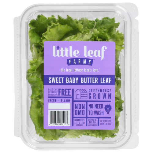 Little Leaf Farms Lettuce, Sweet Baby, Butter Leaf