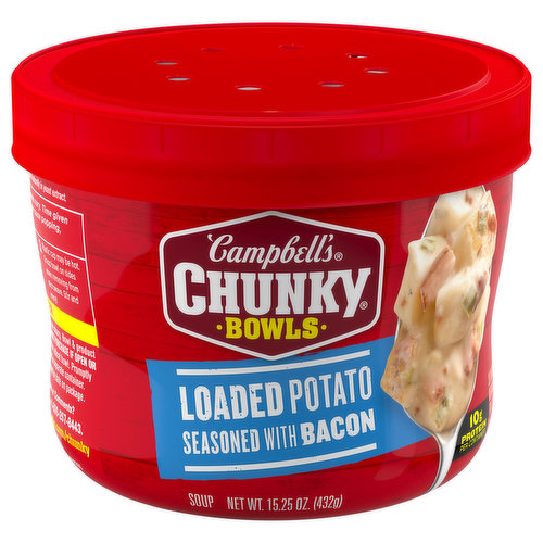 Campbell's Soup, Loaded Potato Seasoned with Bacon