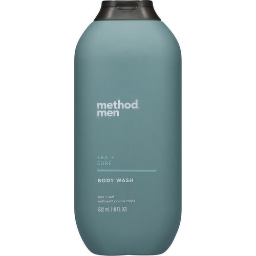 Method Men Body Wash, Sea + Surf - 28 fl oz
