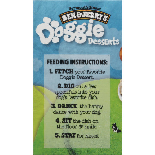 Ben & Jerry's Frozen Dog Treat Pontch's Mix 4 ct