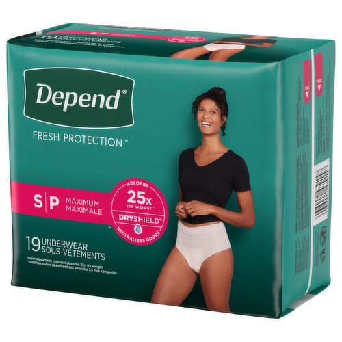 MY FIRST EXPERIENCE WITH DEPEND FIT-FLEX UNDERWEAR FOR WOMEN I