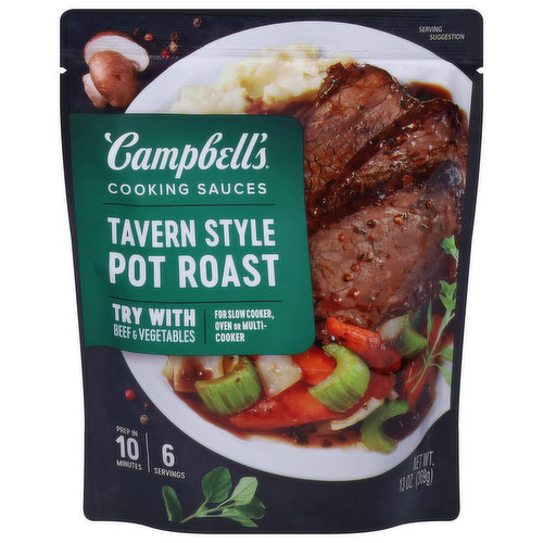 Campbell's Cooking Sauces, Tavern Style Pot Roast