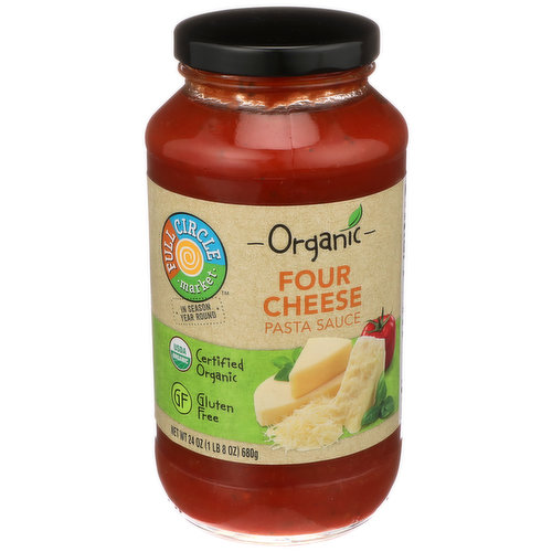 Full Circle Market Four Cheese Pasta Sauce