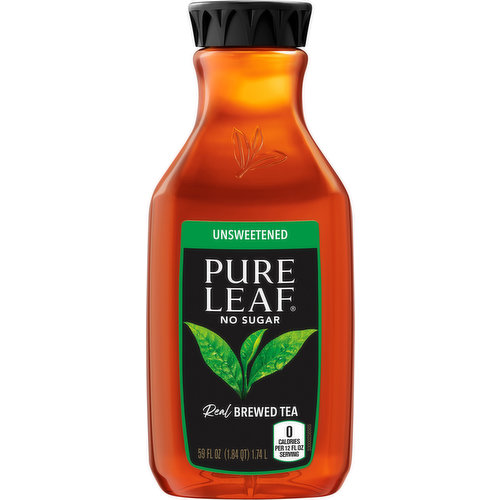 Pure Leaf Brewed Tea, Real, Unsweetened