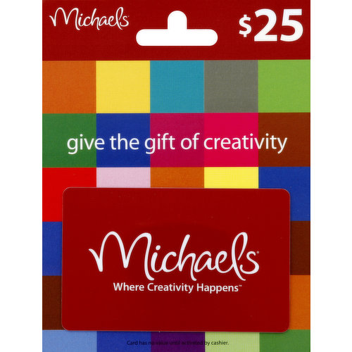 Michael's Gift Card, $25