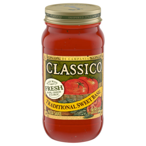 Casa Visco Pizza Sauce Gluten Free Organic - 16 oz jar