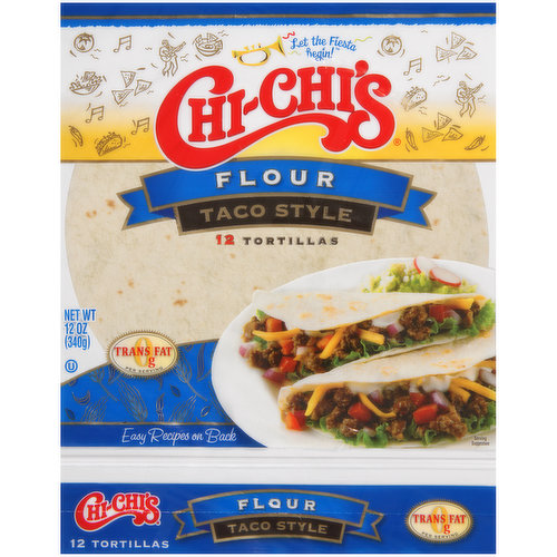 Chi Chi's Flour Taco Style Tortillas