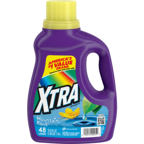 Xtra Detergent, Mountain Rain