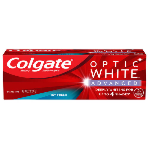 Colgate Toothpaste, Icy Fresh, Advanced
