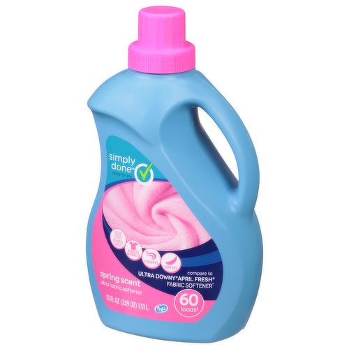 Simply Done Fabric Softener, Ultra, Spring Scent