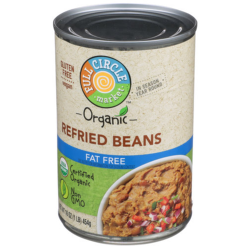 Full Circle Market Fat Free Refried Beans