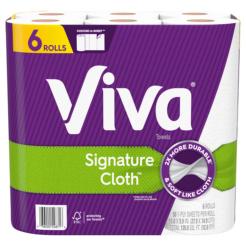 Viva Towels, 1-Ply