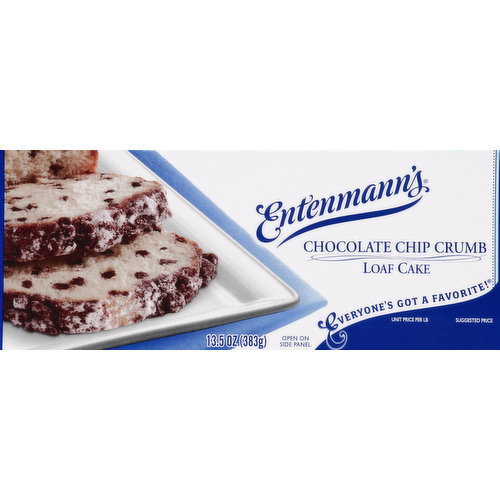 Entenmann's Original Recipe Soft Baked Chocolate Chip Cookies, 12 oz