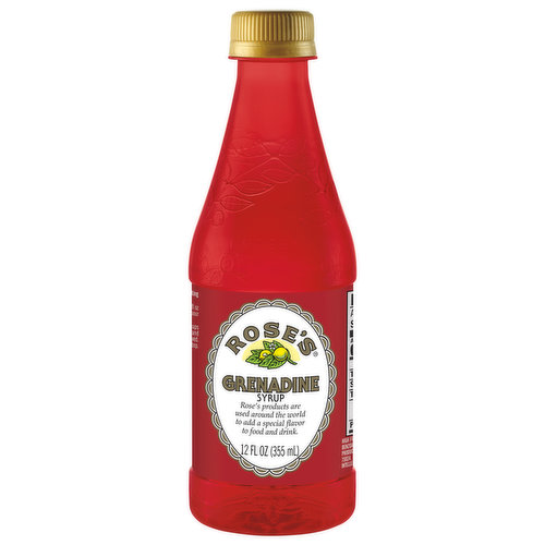 Rose's Syrup, Grenadine