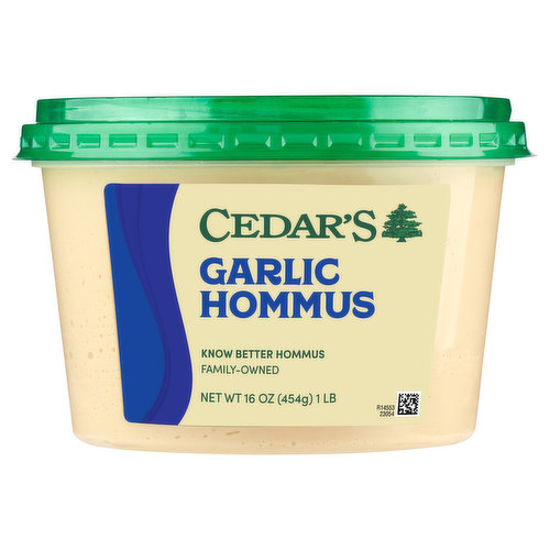 Cedar's Hommus, Garlic