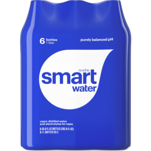 every drop of smartwater tastes pure and will leave you feeling refreshed. its everything you want from a bottled waterpure, hydrating and crisp. it might be thanks to the fact that its vapor-distilled through a process inspired by the clouds. or the fact that weve added electrolytes for taste. either way, you can bet on a premium water experience with every bottle.
 
so whenever youre on the move, working out or need a quiet moment for yourself, smartwater is a smart way to hydrate.