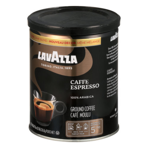Lavazza Coffee, Ground, Medium, Caffe Espresso - King Kullen
