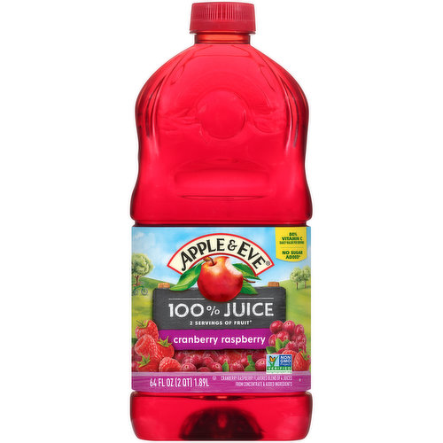 Apple & Eve 100% Cranberry Raspberry Juice