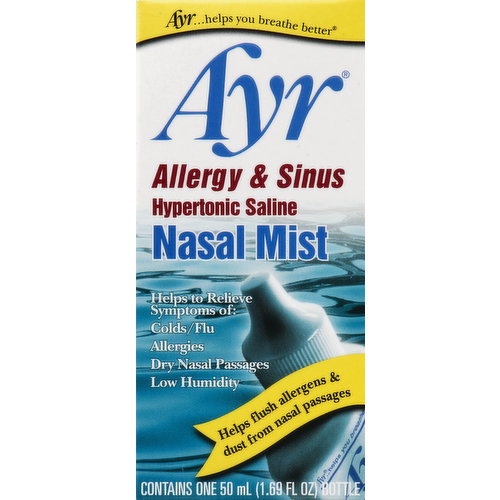 Ayr Nasal Mist, Allergy & Sinus