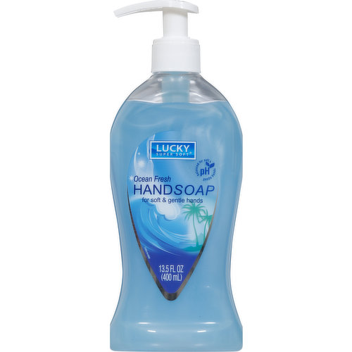 Lucky Super Soft Hand Soap, Ocean Fresh